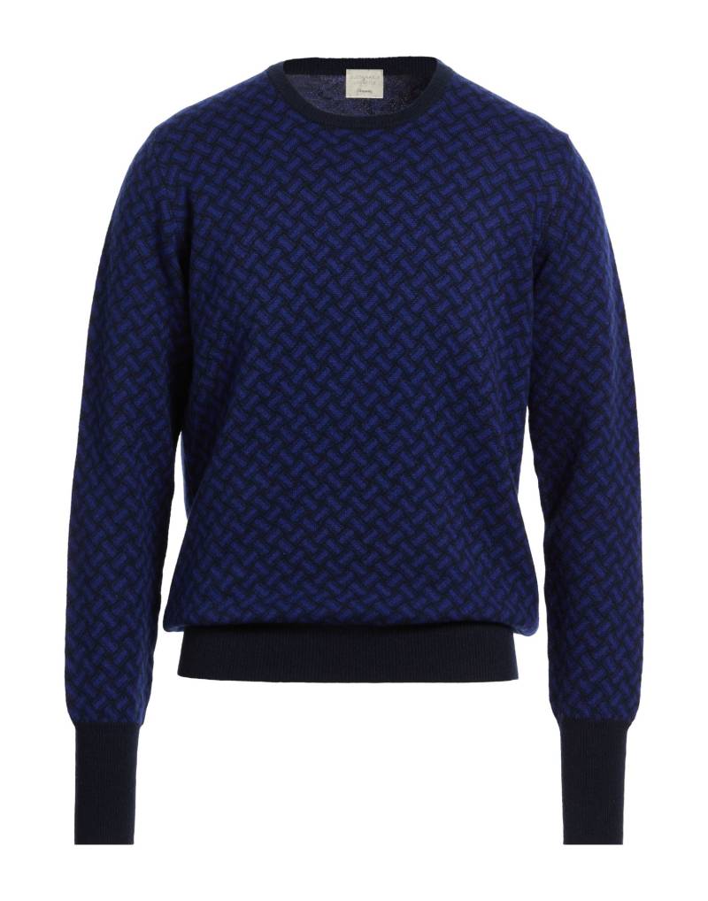 DRUMOHR Pullover Herren Königsblau von DRUMOHR