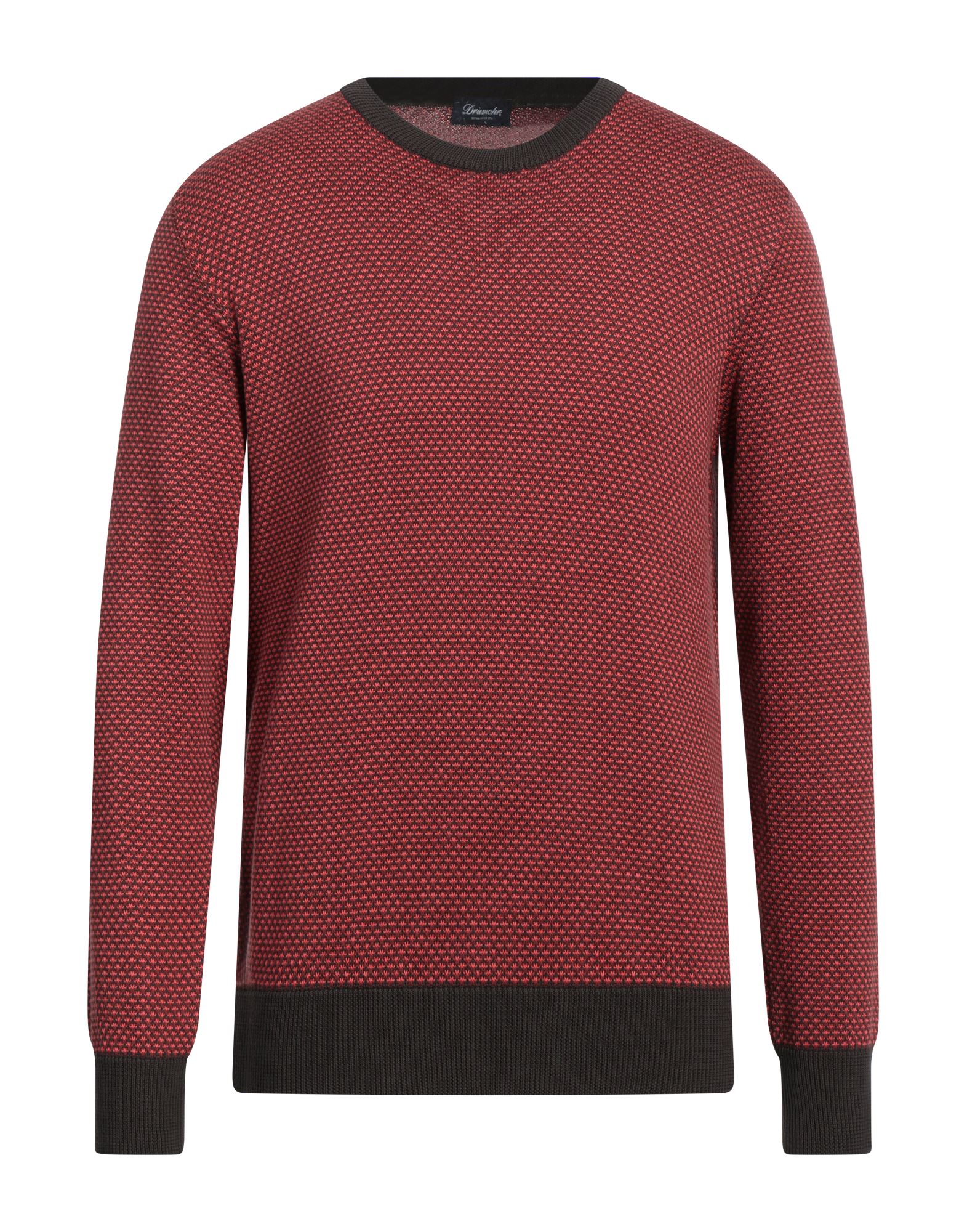 DRUMOHR Pullover Herren Koralle von DRUMOHR