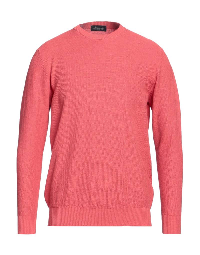 DRUMOHR Pullover Herren Koralle von DRUMOHR