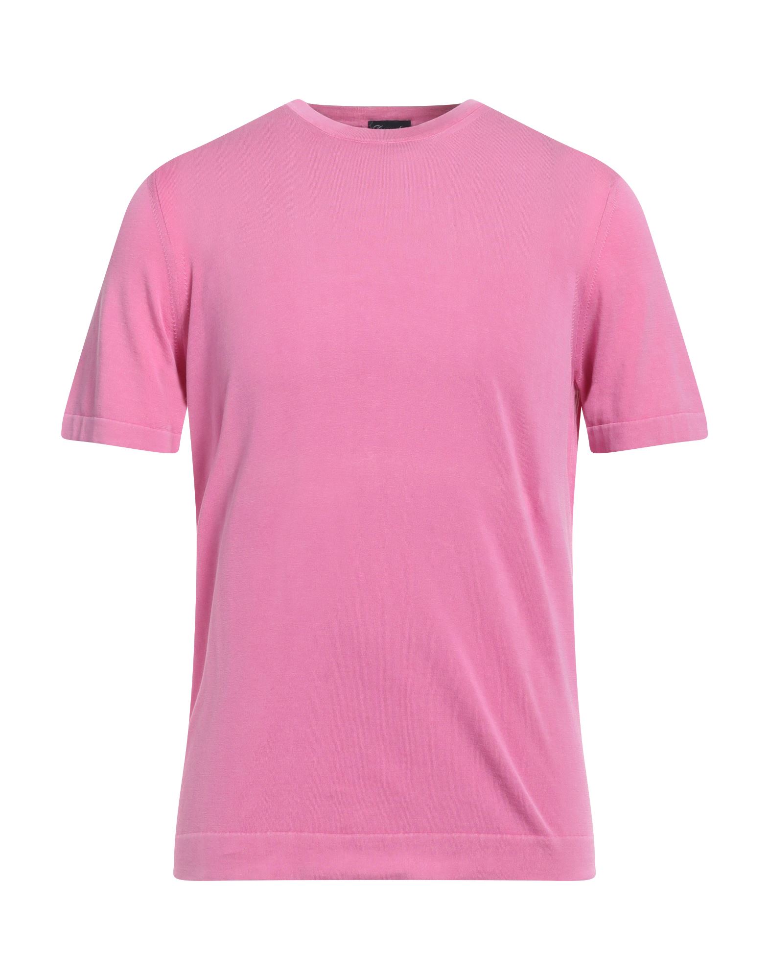 DRUMOHR Pullover Herren Rosa von DRUMOHR