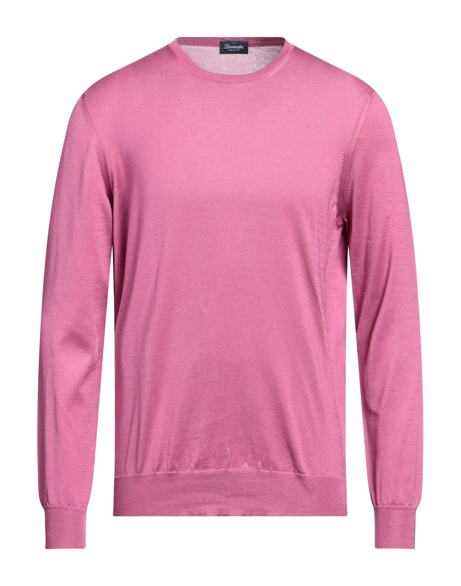 DRUMOHR Pullover Herren Magenta von DRUMOHR