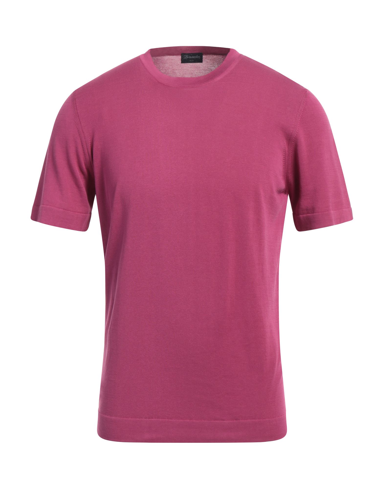 DRUMOHR Pullover Herren Magenta von DRUMOHR