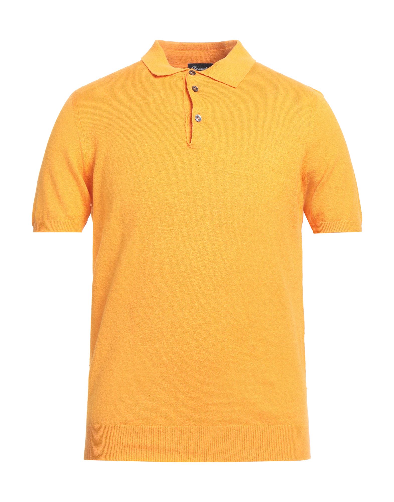 DRUMOHR Pullover Herren Mandarine von DRUMOHR