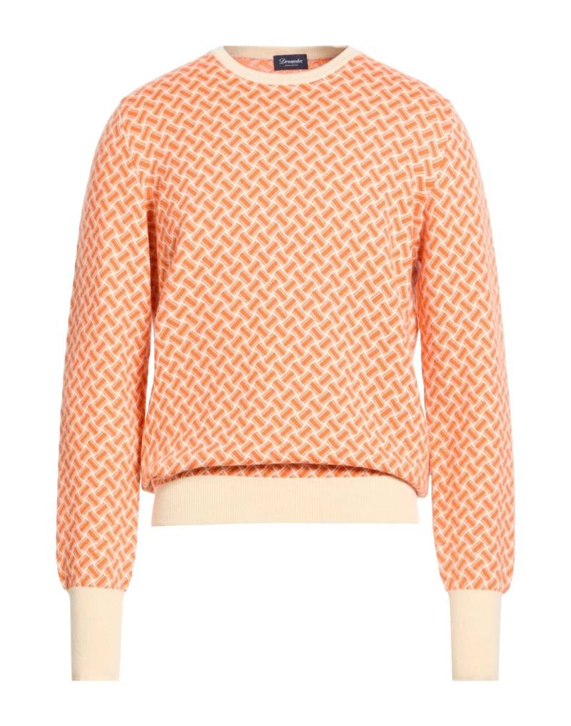 DRUMOHR Pullover Herren Mandarine von DRUMOHR