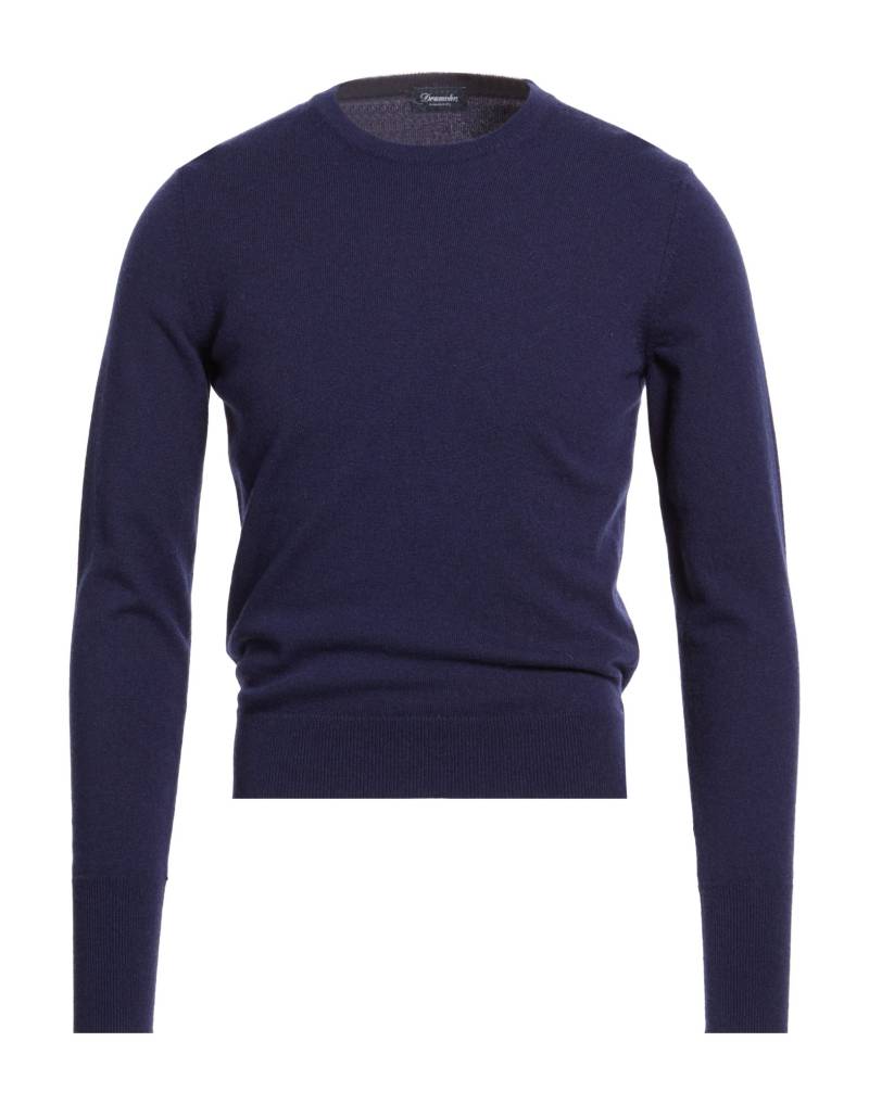 DRUMOHR Pullover Herren Marineblau von DRUMOHR