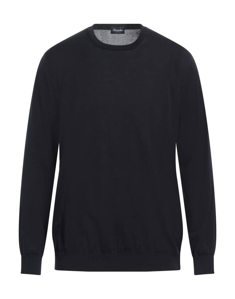 DRUMOHR Pullover Herren Marineblau von DRUMOHR