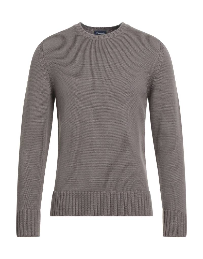 DRUMOHR Pullover Herren Maulwurfsgrau von DRUMOHR