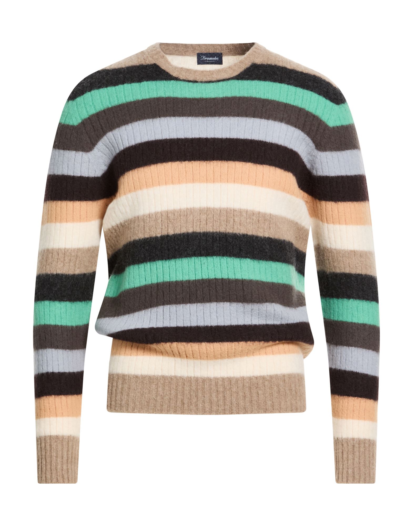 DRUMOHR Pullover Herren Maulwurfsgrau von DRUMOHR