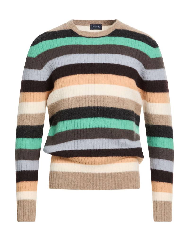 DRUMOHR Pullover Herren Maulwurfsgrau von DRUMOHR