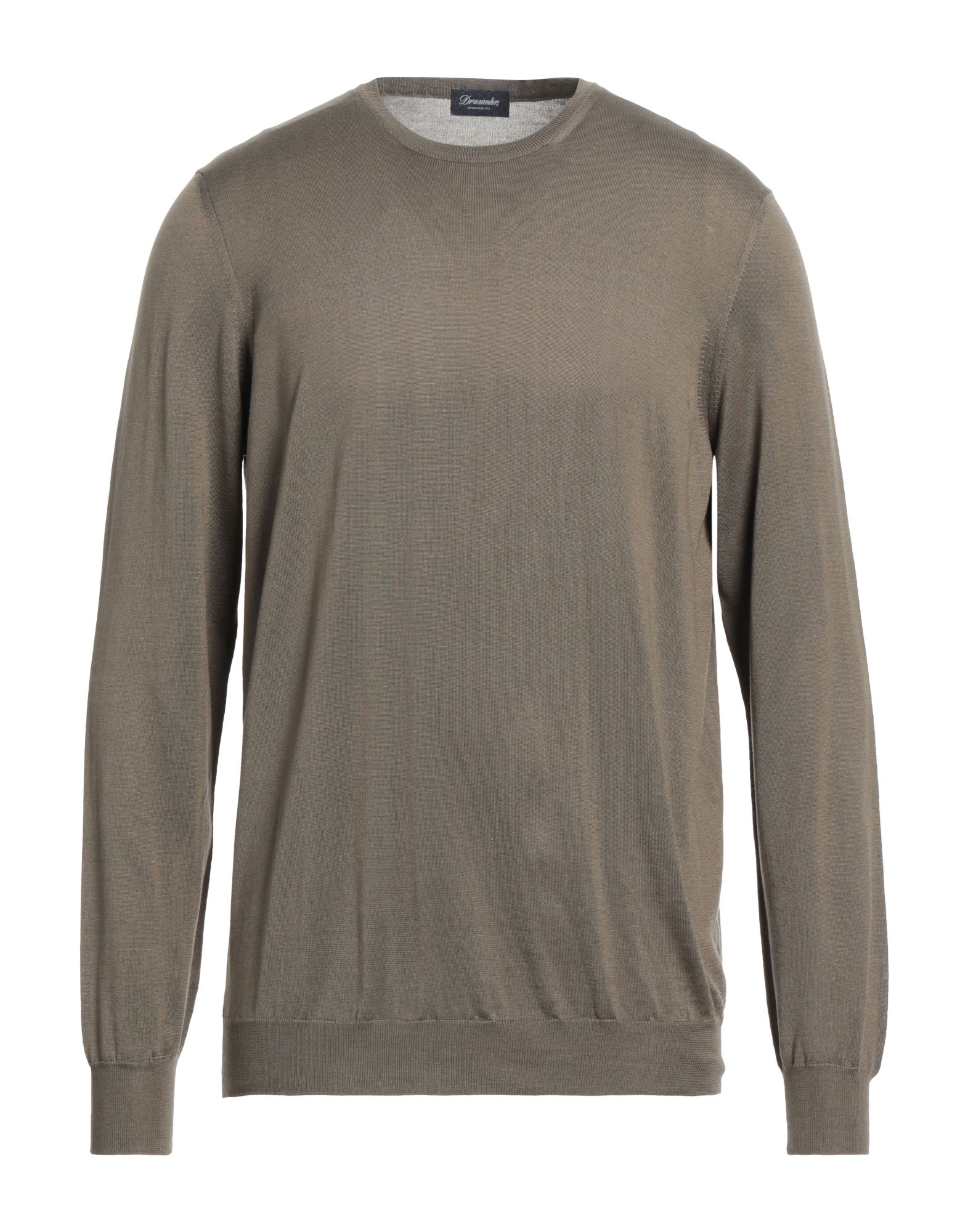 DRUMOHR Pullover Herren Militärgrün von DRUMOHR