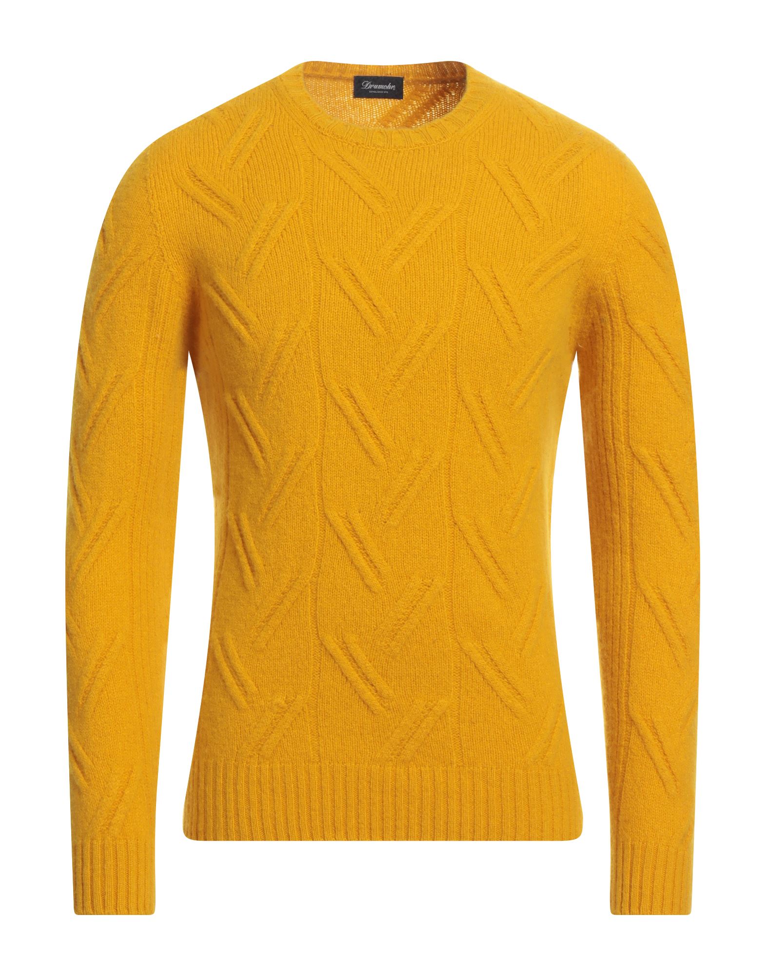 DRUMOHR Pullover Herren Ocker von DRUMOHR