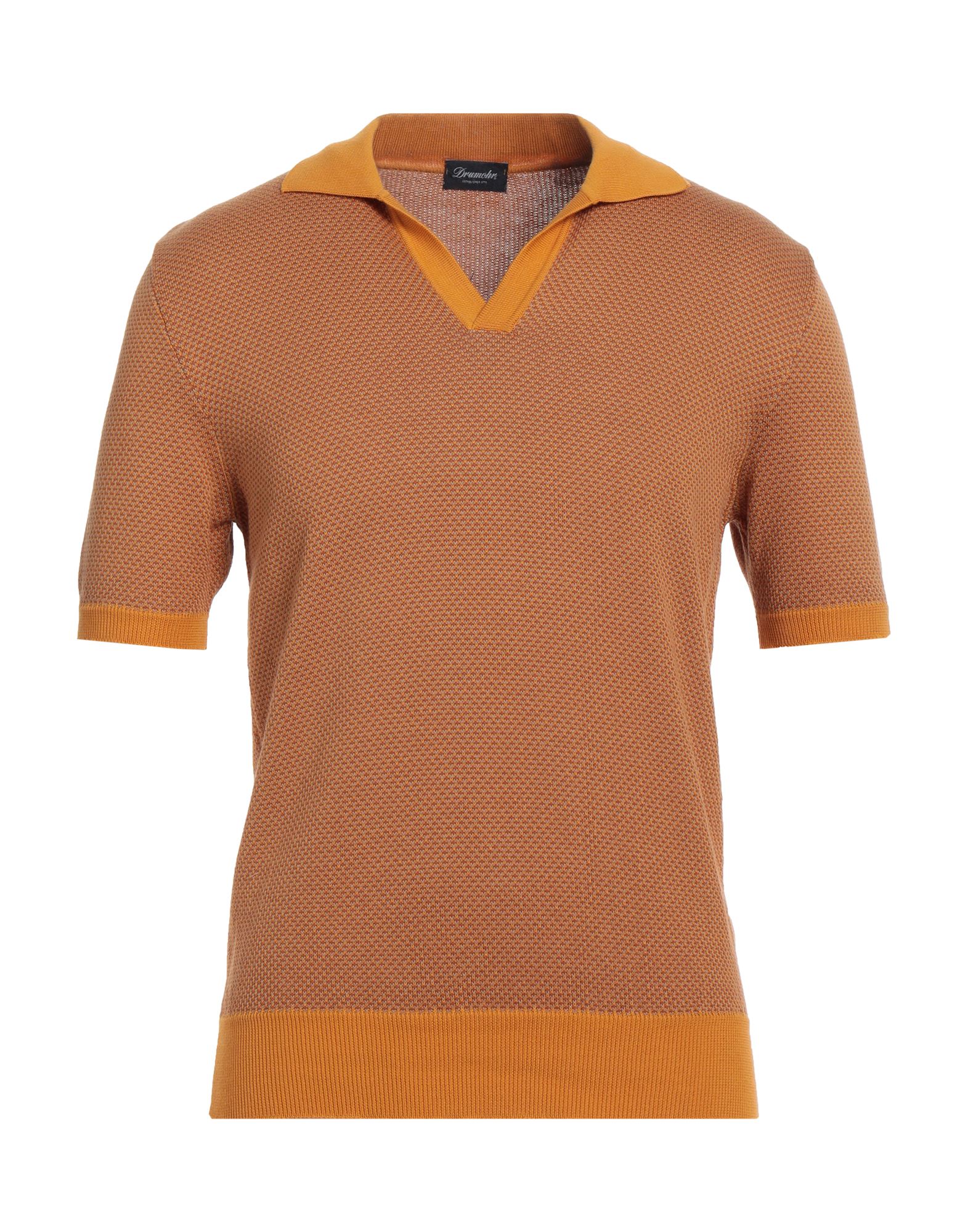 DRUMOHR Pullover Herren Ocker von DRUMOHR