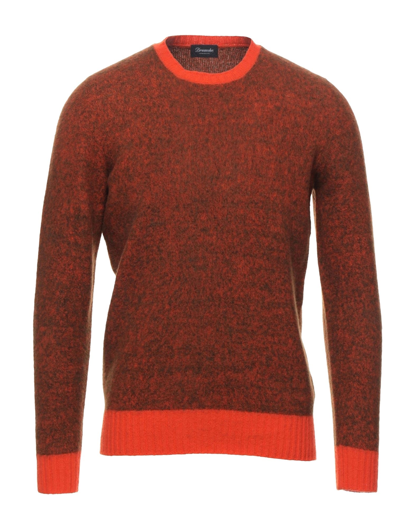 DRUMOHR Pullover Herren Orange von DRUMOHR