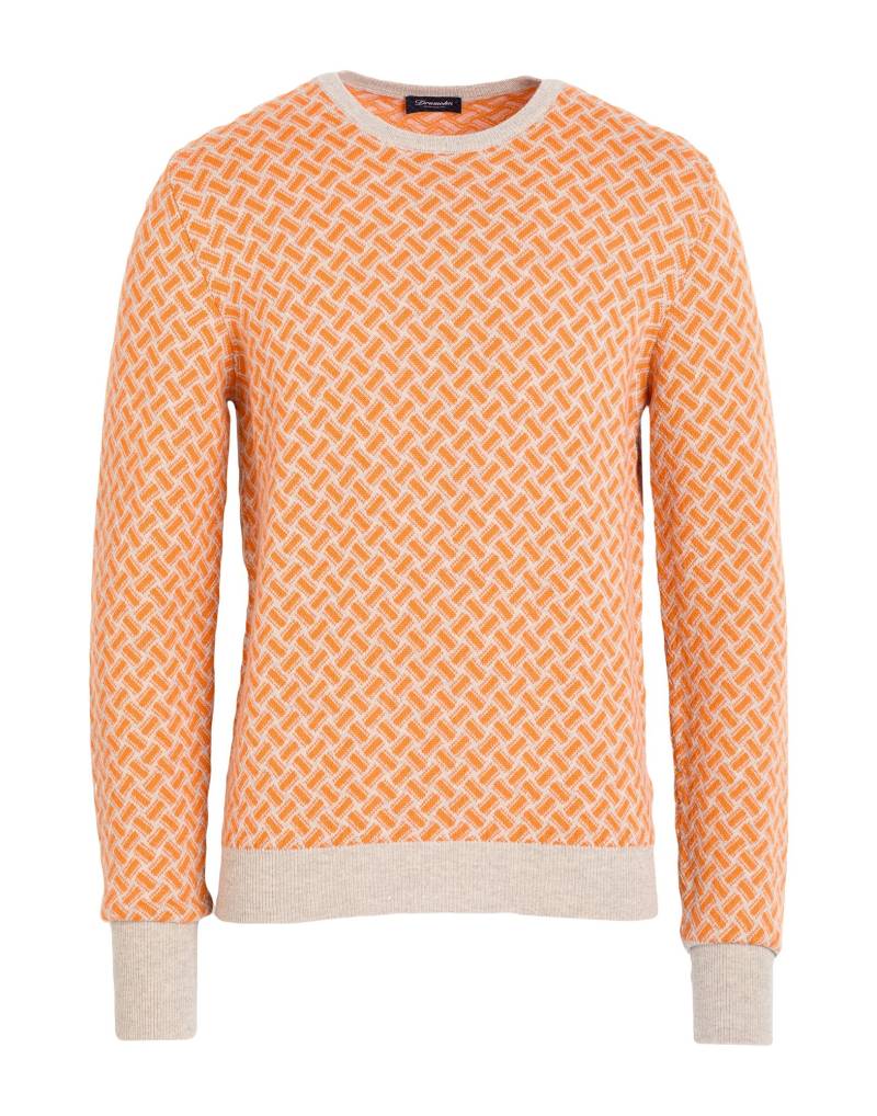 DRUMOHR Pullover Herren Orange von DRUMOHR