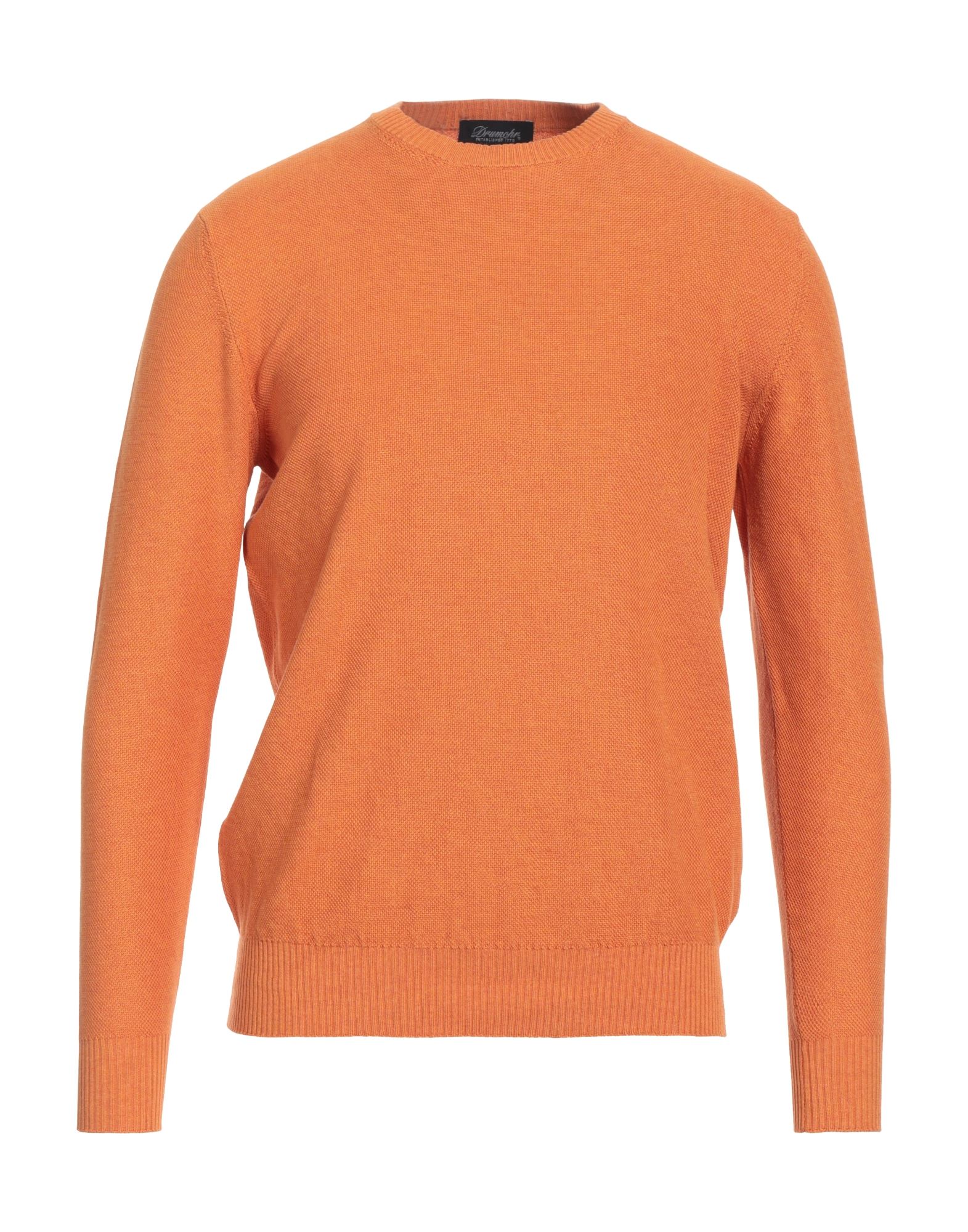 DRUMOHR Pullover Herren Orange von DRUMOHR