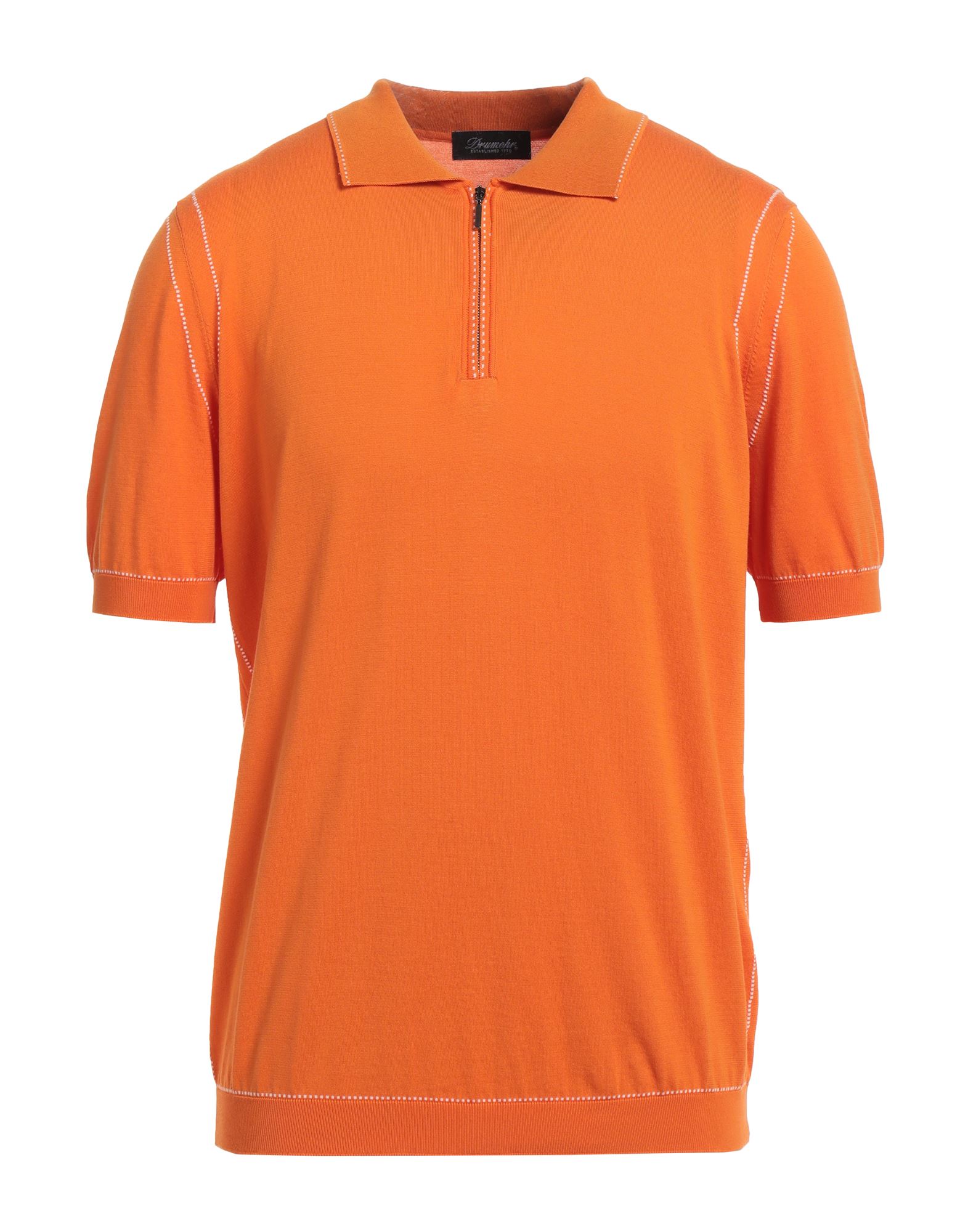 DRUMOHR Pullover Herren Orange von DRUMOHR