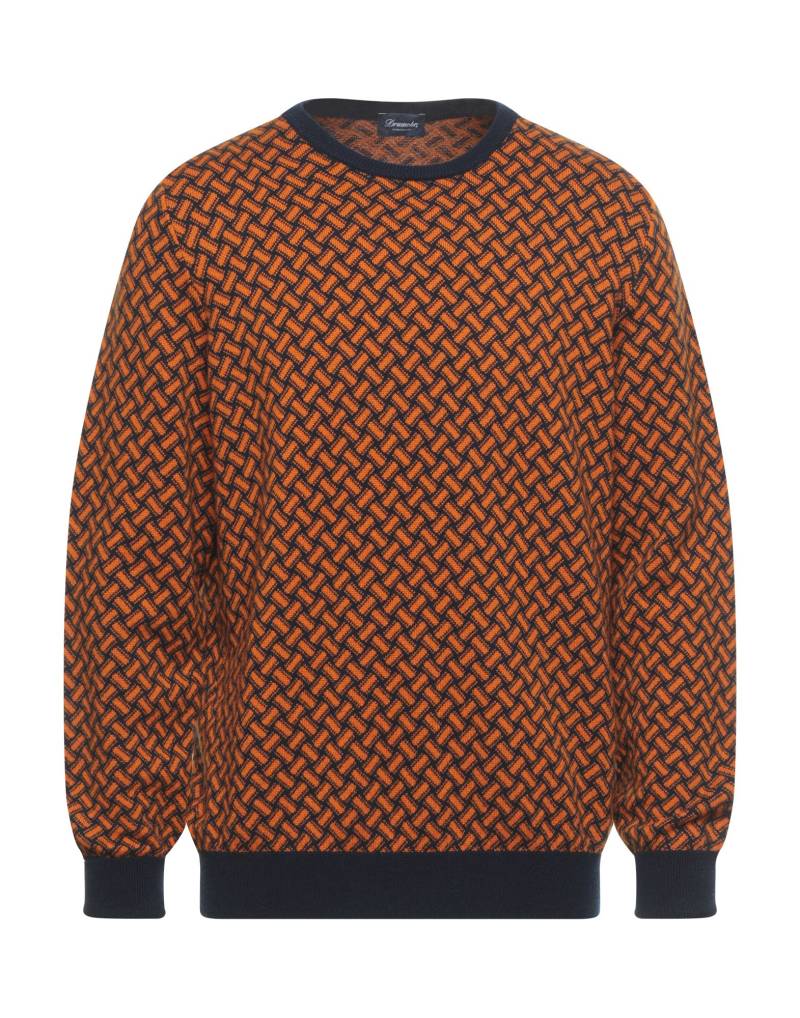 DRUMOHR Pullover Herren Orange von DRUMOHR