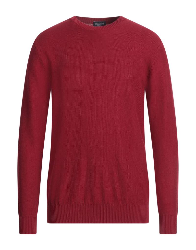 DRUMOHR Pullover Herren Purpur von DRUMOHR