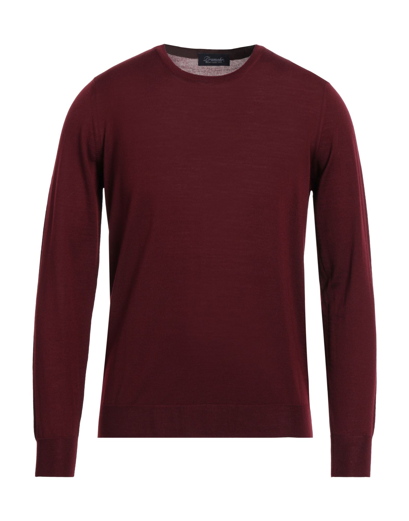 DRUMOHR Pullover Herren Purpur von DRUMOHR