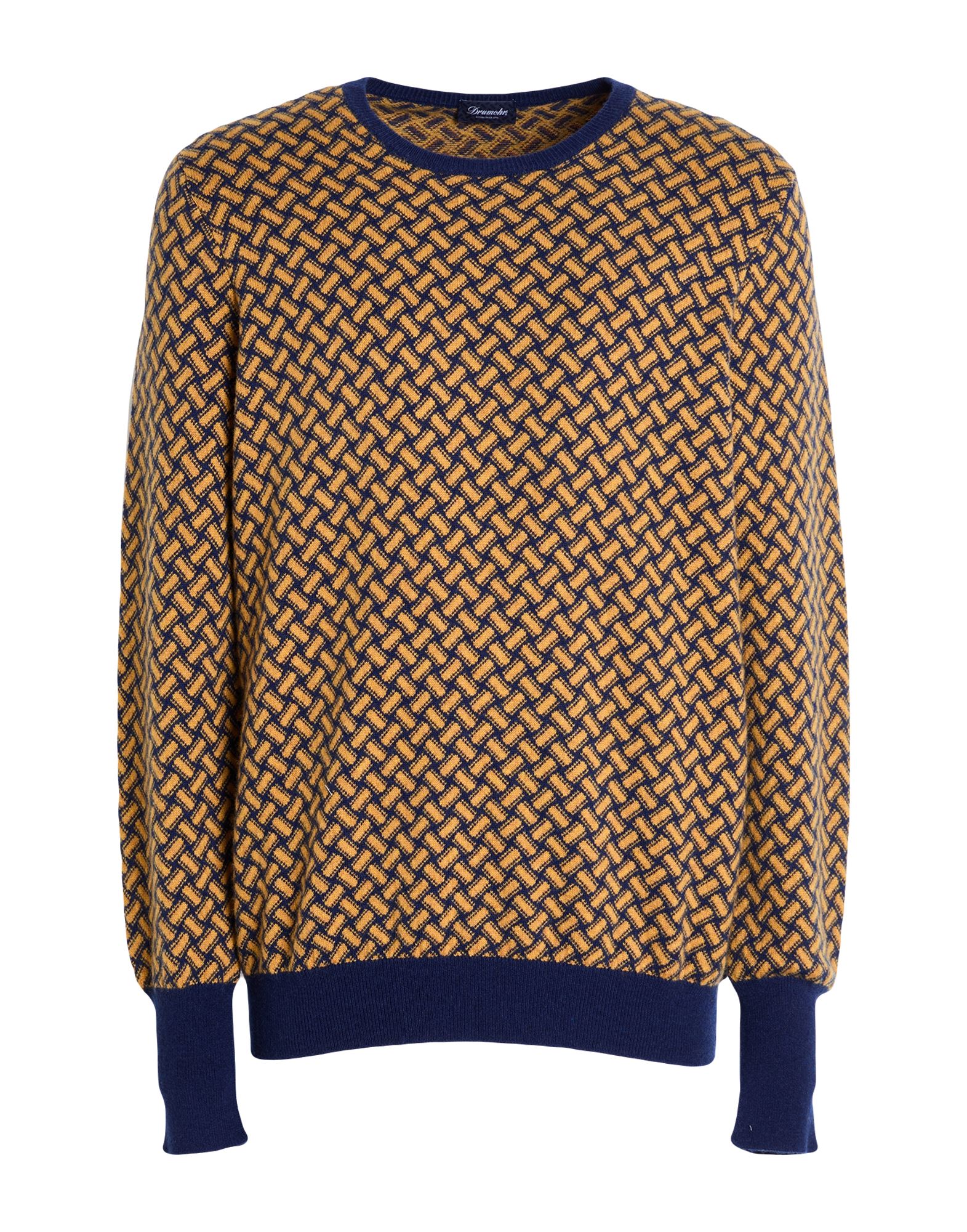 DRUMOHR Pullover Herren Ringelblume von DRUMOHR