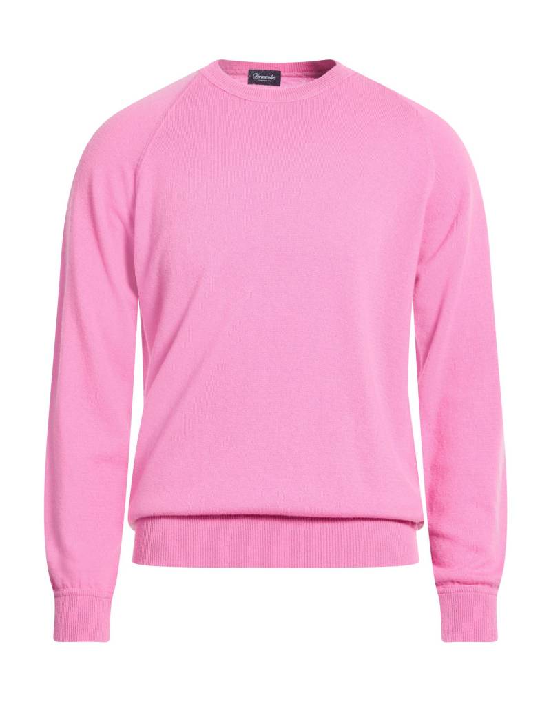 DRUMOHR Pullover Herren Rosa von DRUMOHR