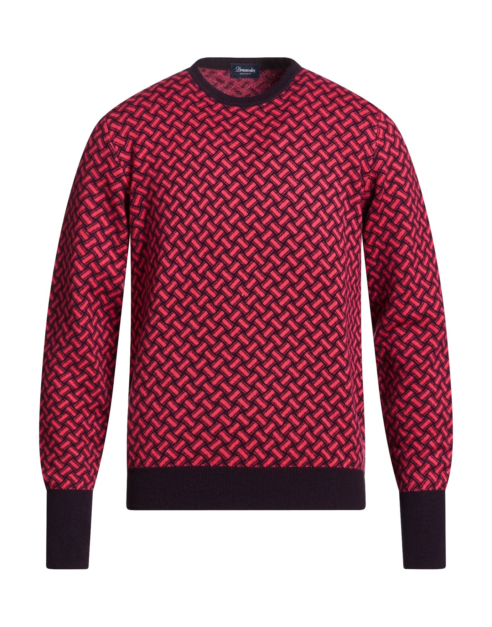 DRUMOHR Pullover Herren Rosa von DRUMOHR
