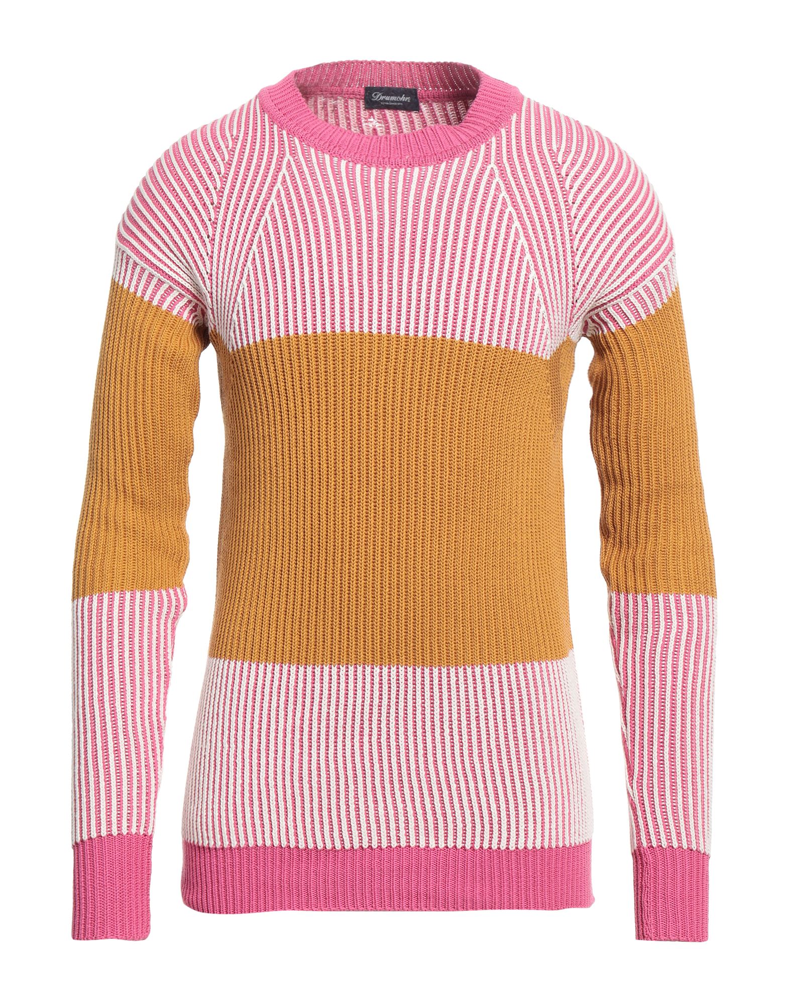 DRUMOHR Pullover Herren Rosa von DRUMOHR