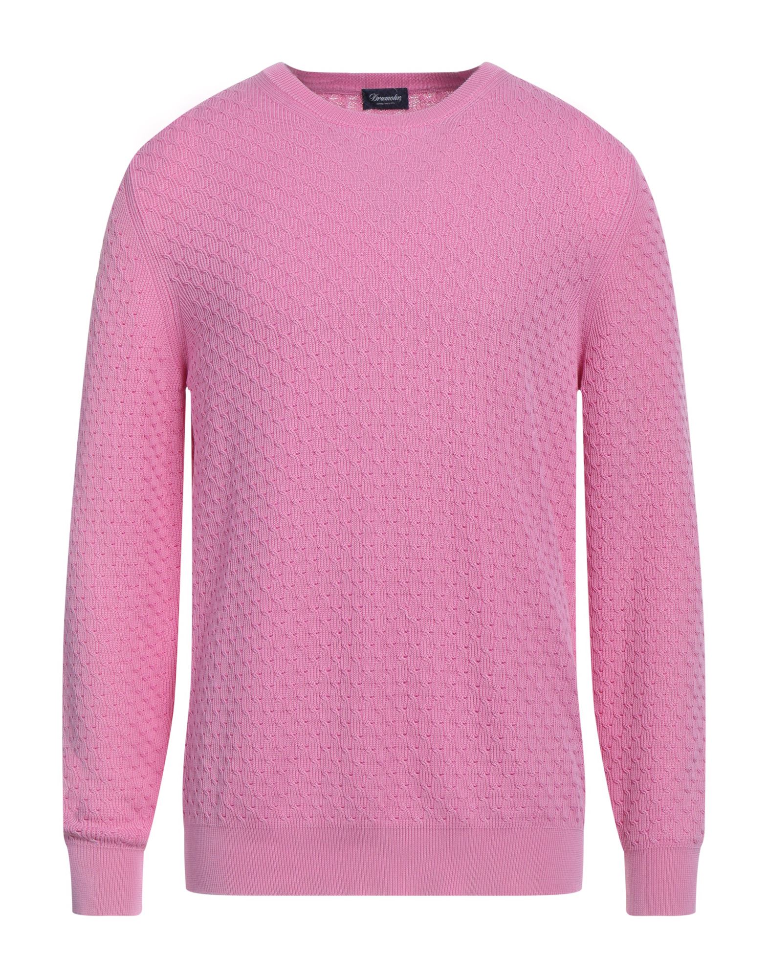 DRUMOHR Pullover Herren Rosa von DRUMOHR