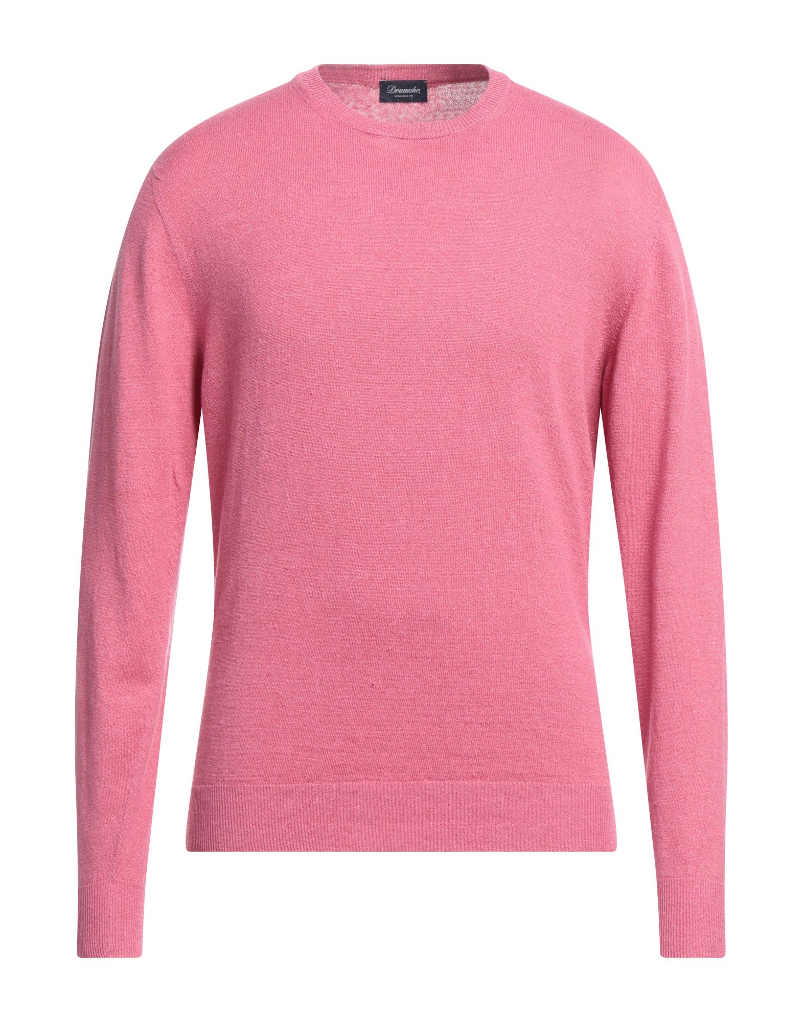 DRUMOHR Pullover Herren Rosa von DRUMOHR