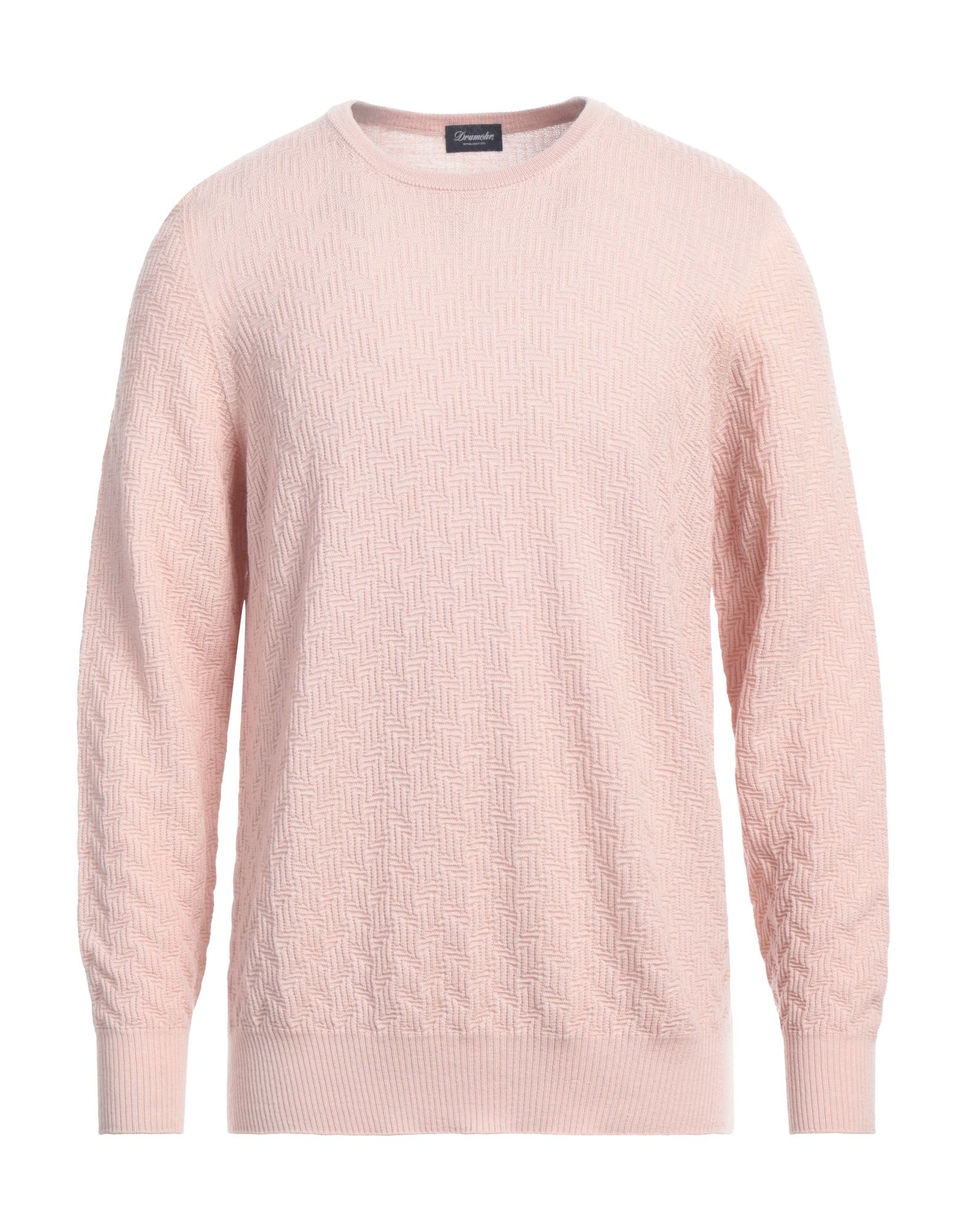 DRUMOHR Pullover Herren Rosa von DRUMOHR