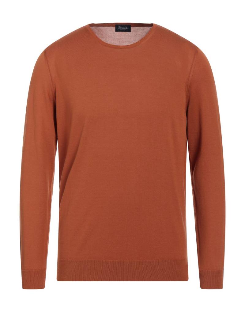 DRUMOHR Pullover Herren Rostrot von DRUMOHR
