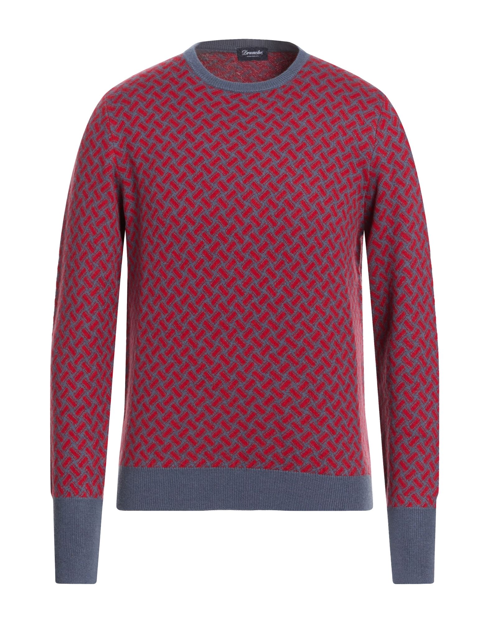 DRUMOHR Pullover Herren Rot von DRUMOHR