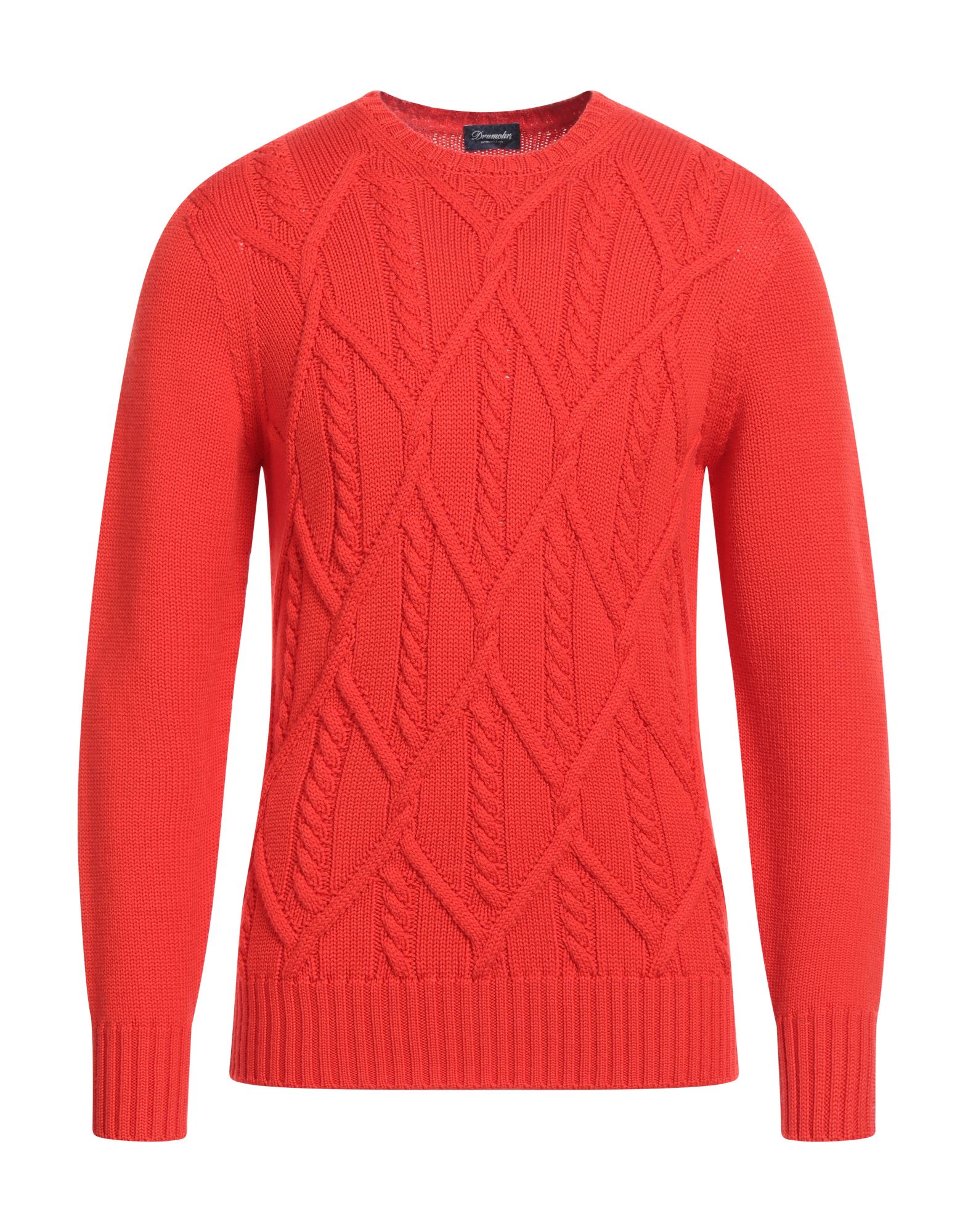 DRUMOHR Pullover Herren Rot von DRUMOHR