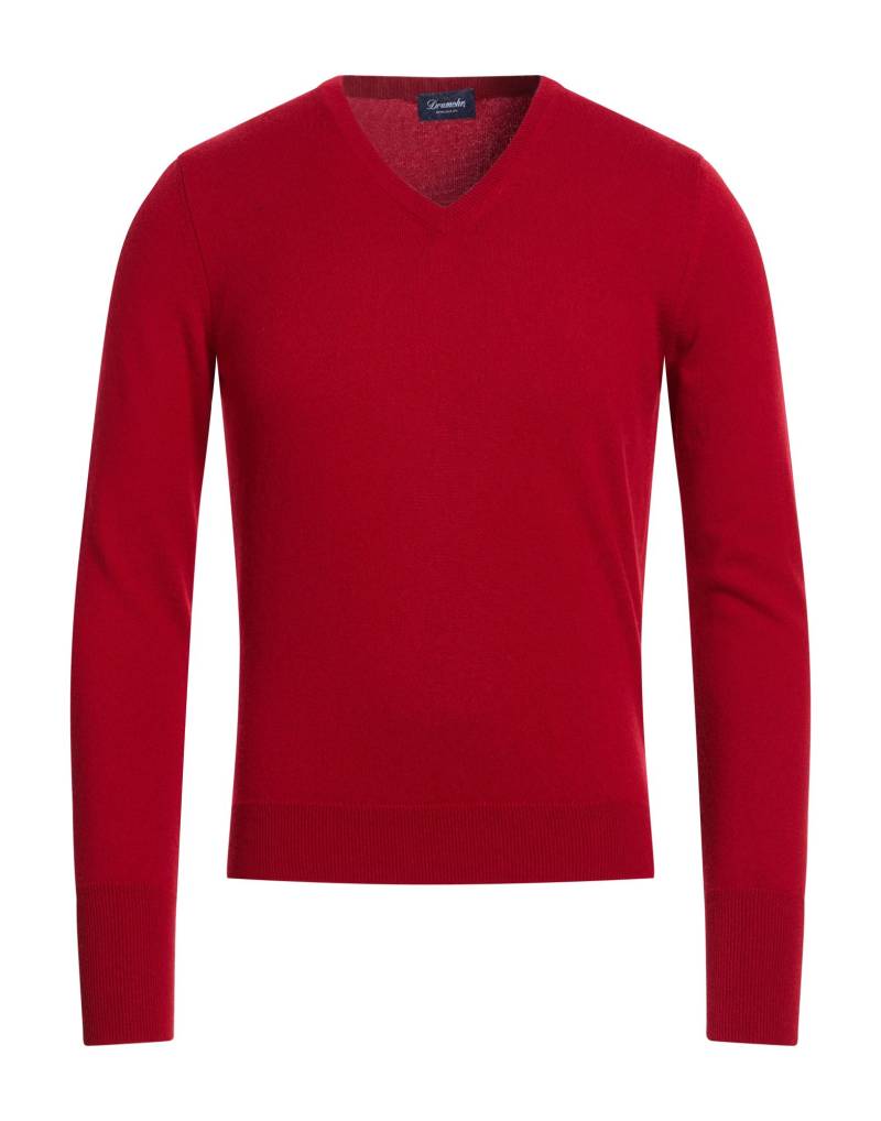 DRUMOHR Pullover Herren Rot von DRUMOHR