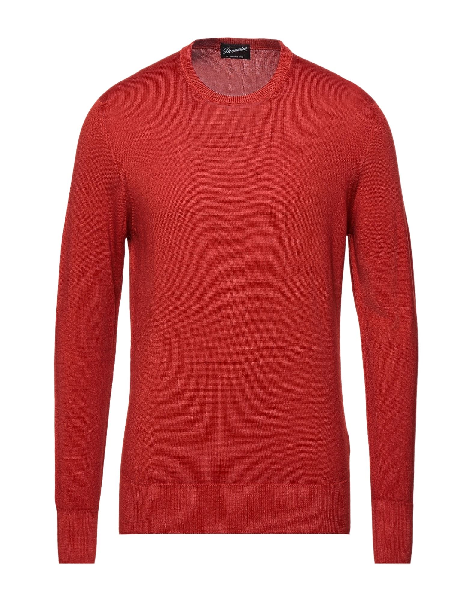 DRUMOHR Pullover Herren Rot von DRUMOHR