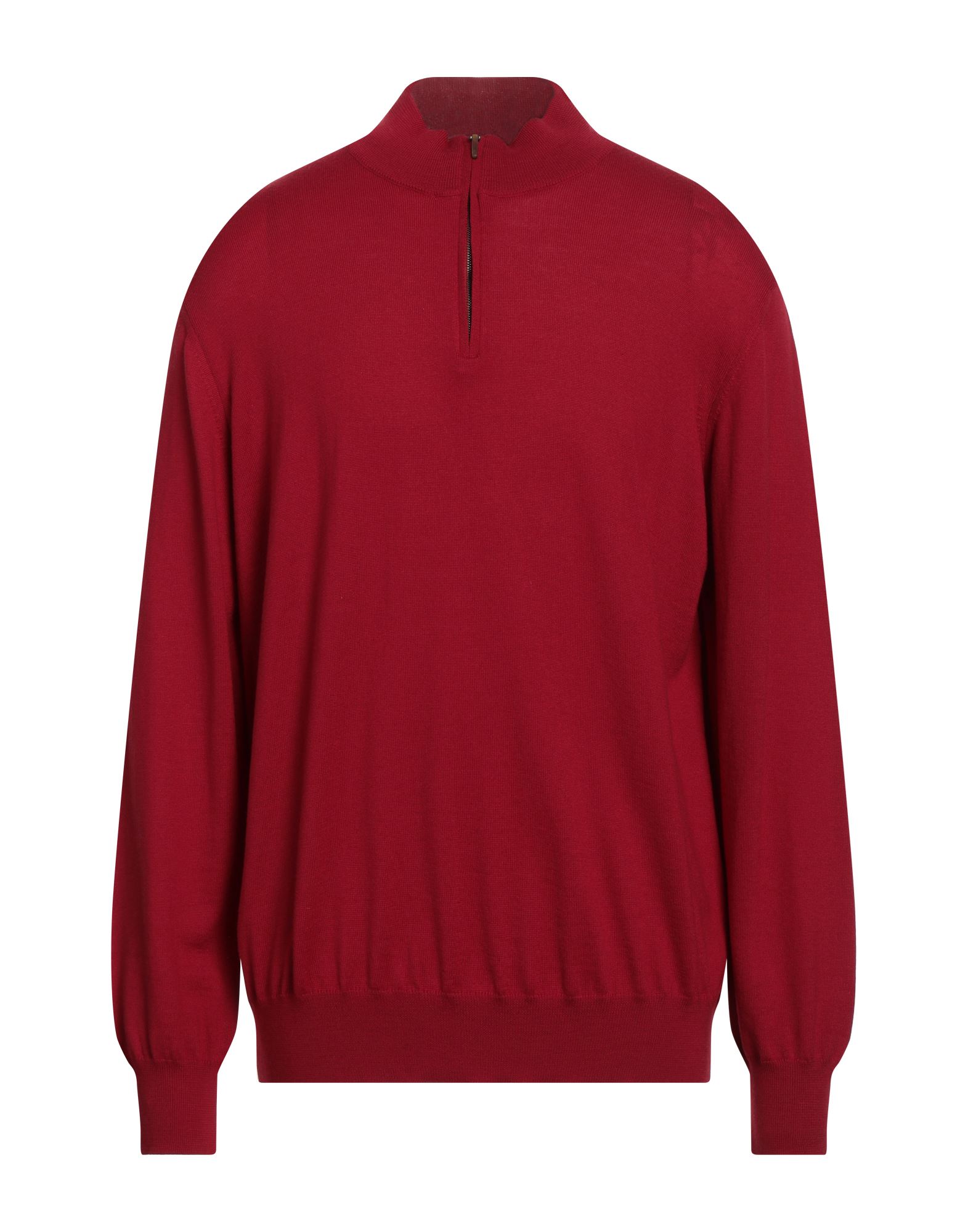 DRUMOHR Rollkragenpullover Herren Rot von DRUMOHR