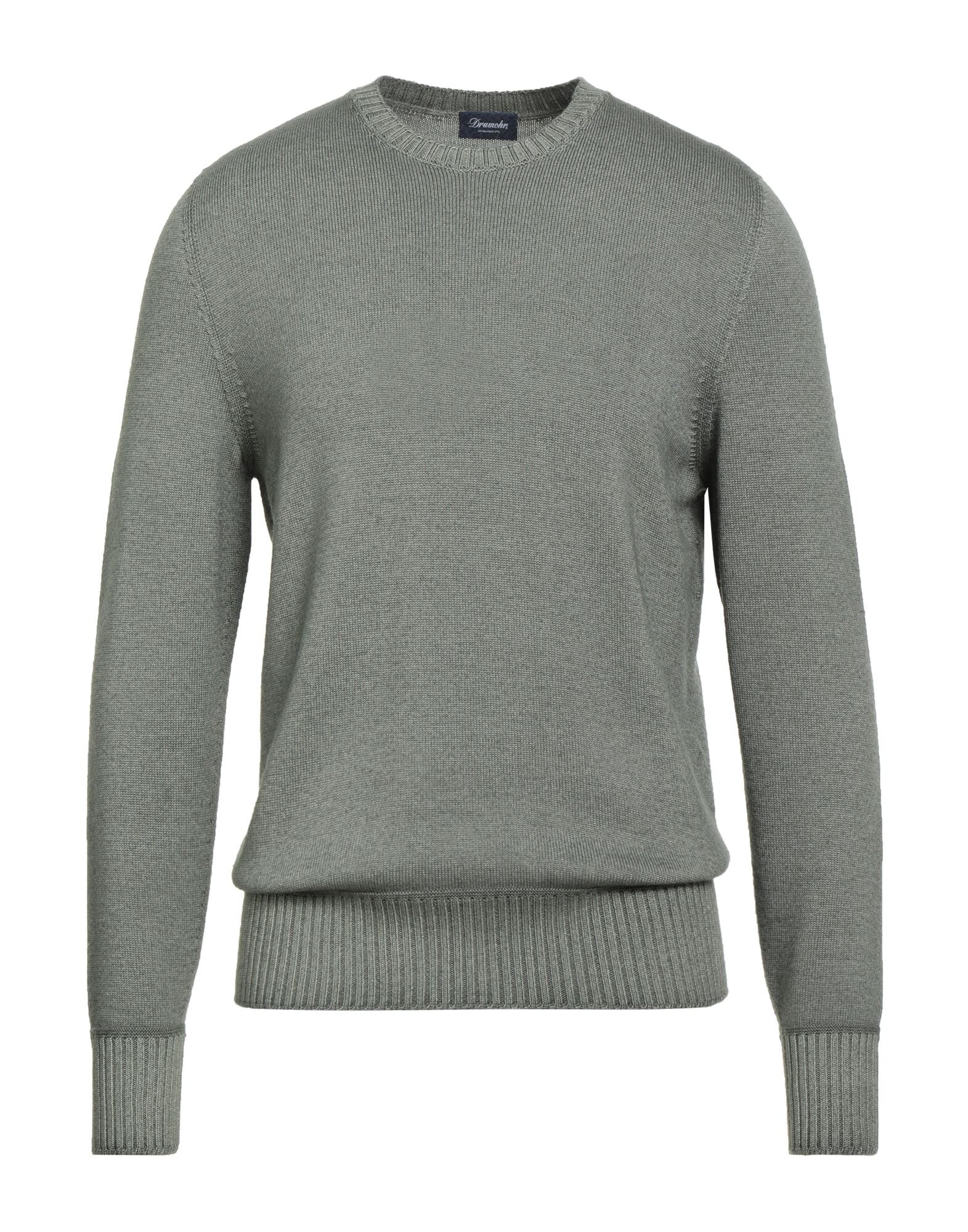 DRUMOHR Pullover Herren Salbeigrün von DRUMOHR