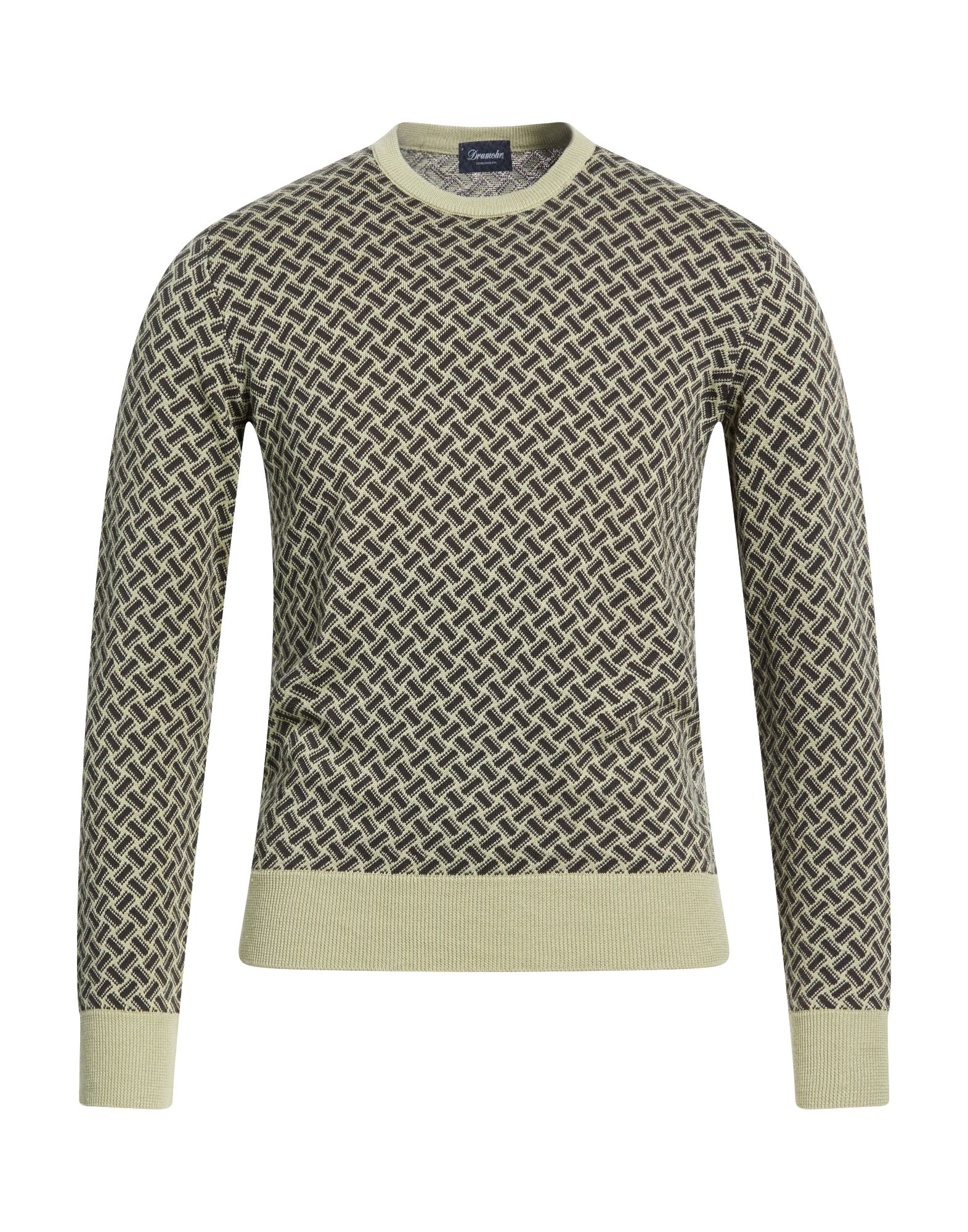 DRUMOHR Pullover Herren Salbeigrün von DRUMOHR