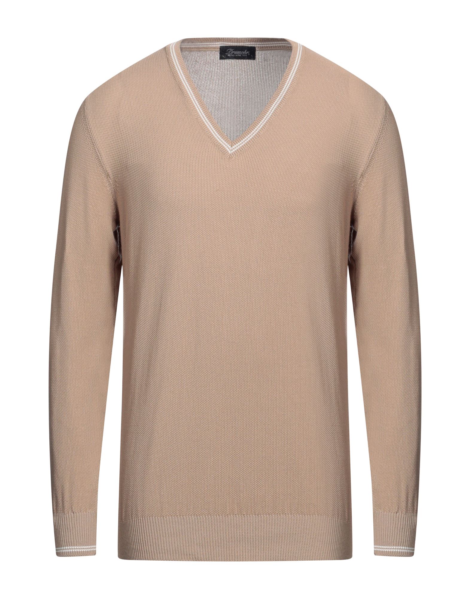 DRUMOHR Pullover Herren Sand von DRUMOHR