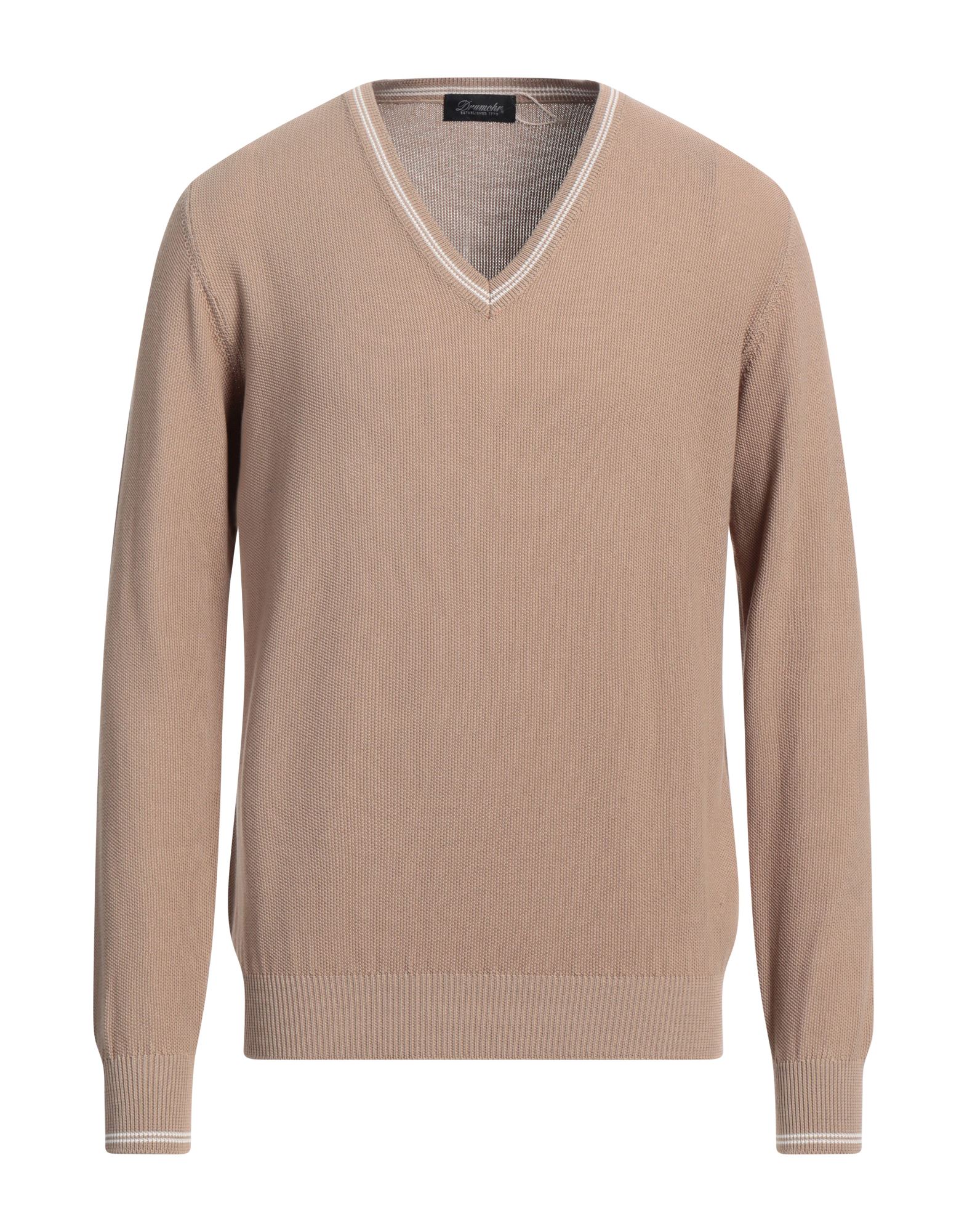 DRUMOHR Pullover Herren Sand von DRUMOHR