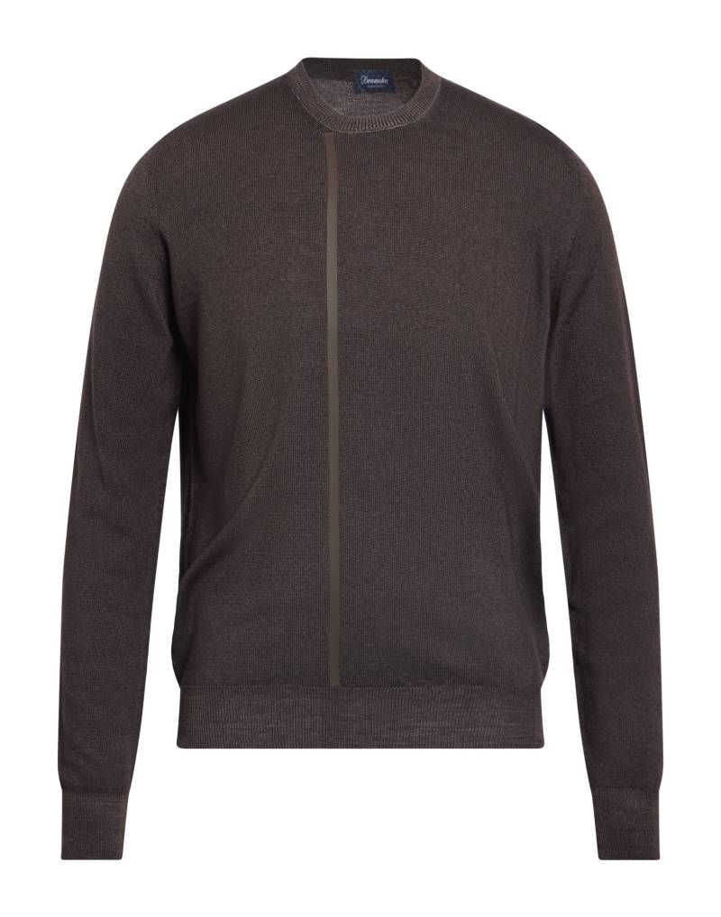 DRUMOHR Pullover Herren Schokobraun von DRUMOHR