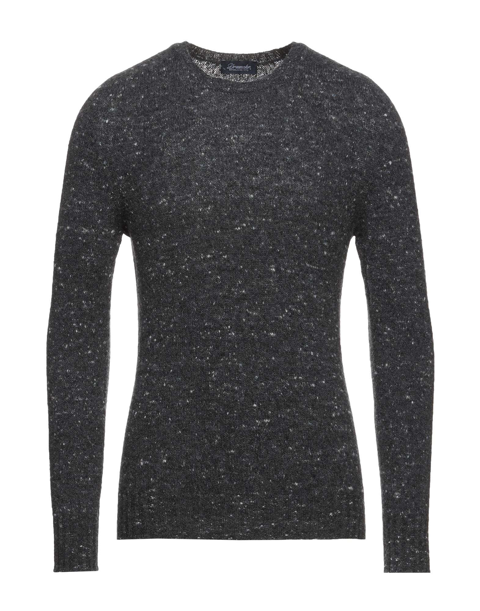 DRUMOHR Pullover Herren Schwarz von DRUMOHR