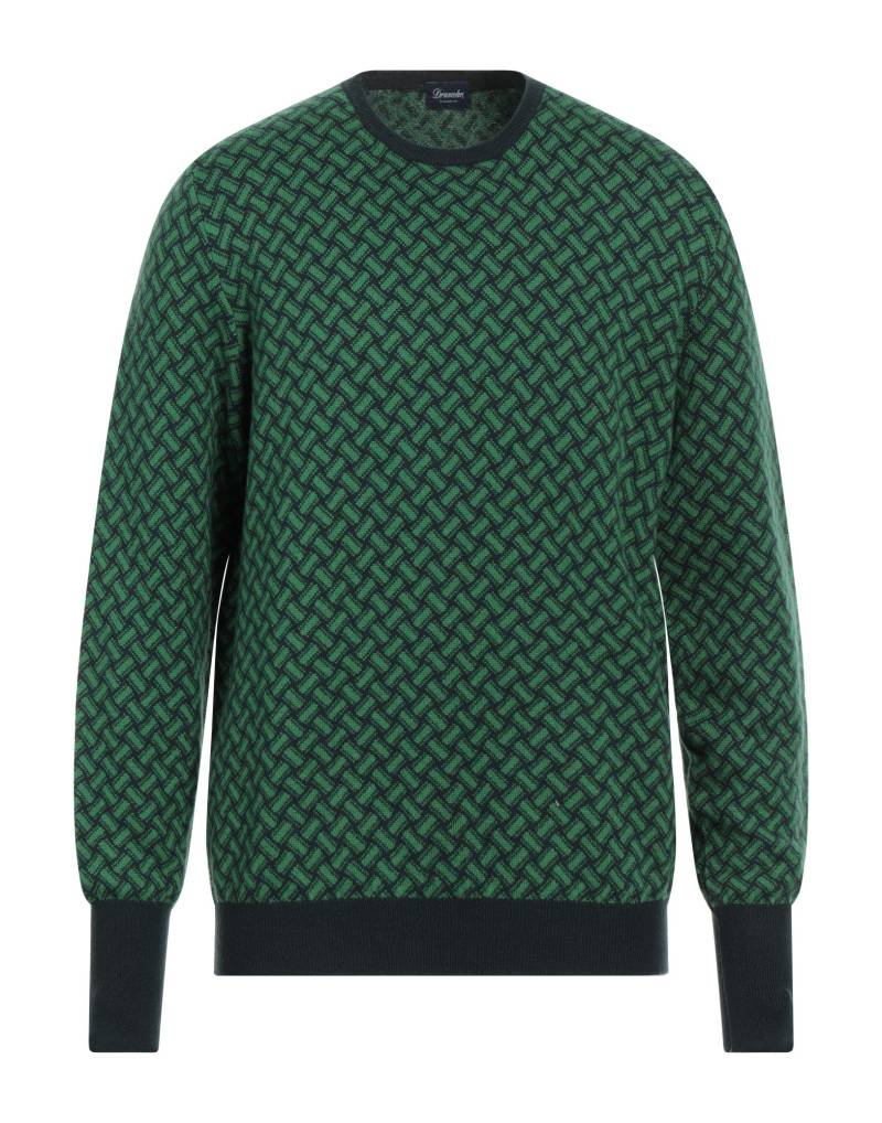 DRUMOHR Pullover Herren Smaragdgrün von DRUMOHR