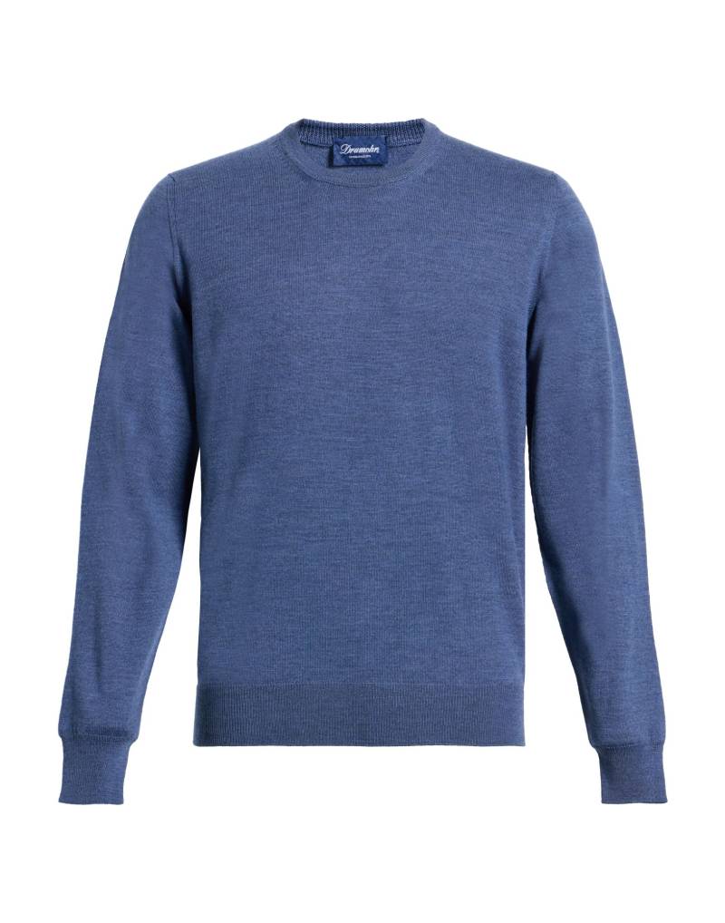 DRUMOHR Pullover Herren Taubenblau von DRUMOHR