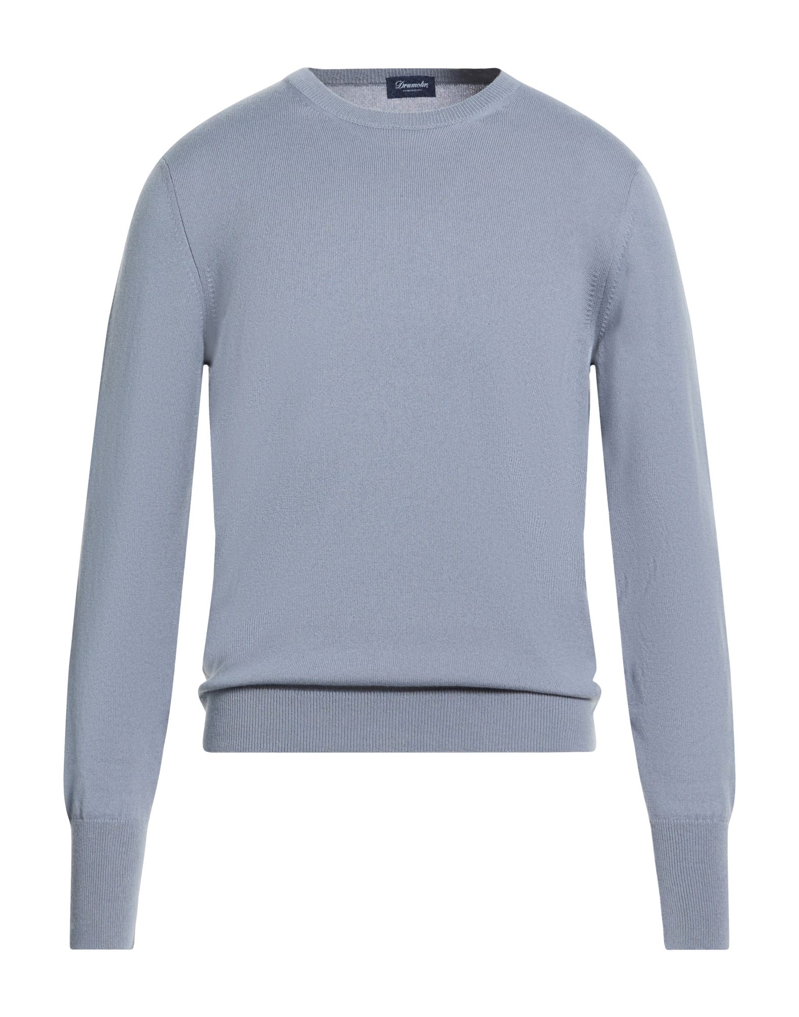 DRUMOHR Pullover Herren Taubenblau von DRUMOHR