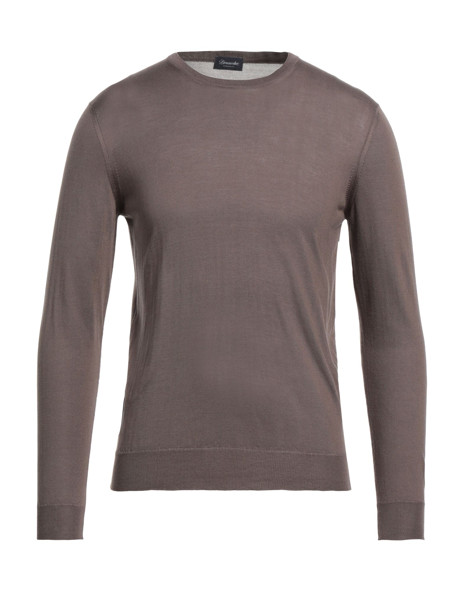 DRUMOHR Pullover Herren Taubengrau von DRUMOHR