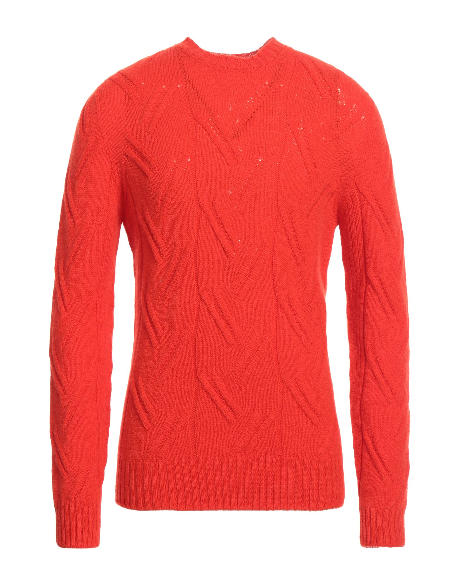 DRUMOHR Pullover Herren Tomatenrot von DRUMOHR