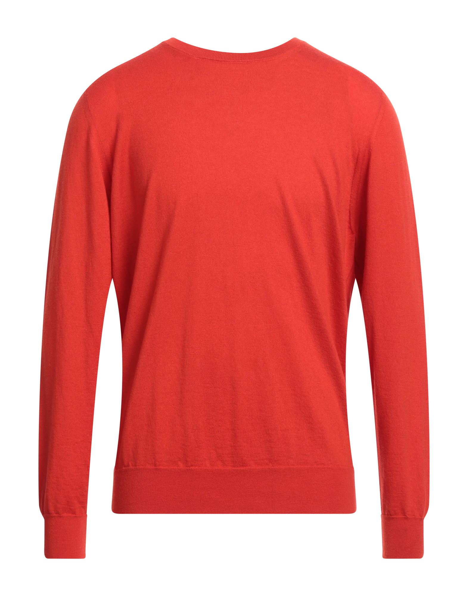 DRUMOHR Pullover Herren Tomatenrot von DRUMOHR