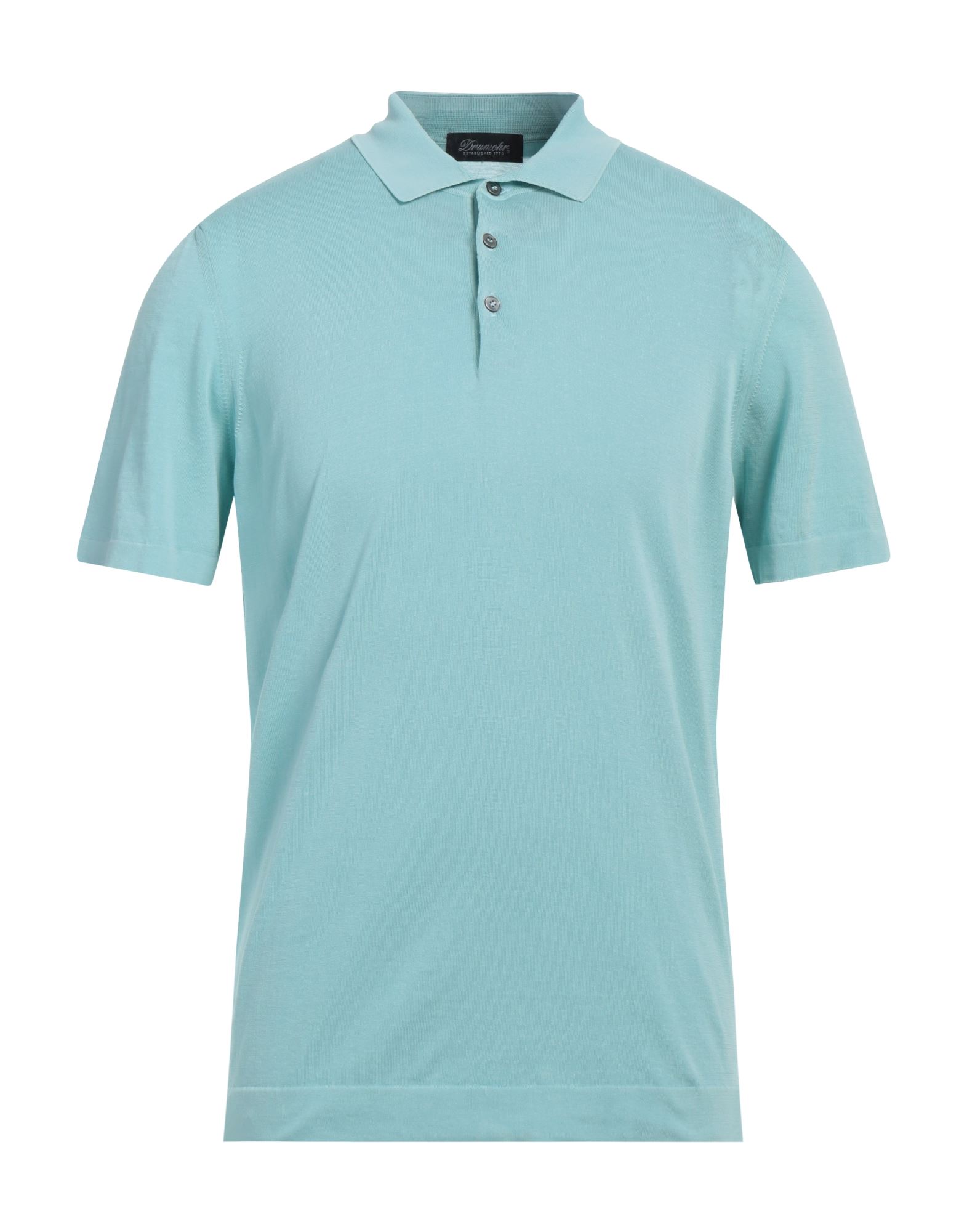 DRUMOHR Poloshirt Herren Tūrkis von DRUMOHR