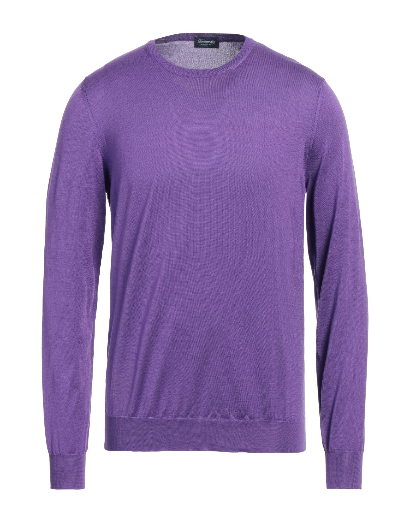 DRUMOHR Pullover Herren Violett von DRUMOHR